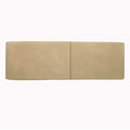 Leatherette Dual Pen Case - Light Brown Screen Imprinted
